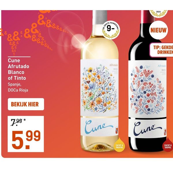 Cune Afrutado Blanco of Tinto