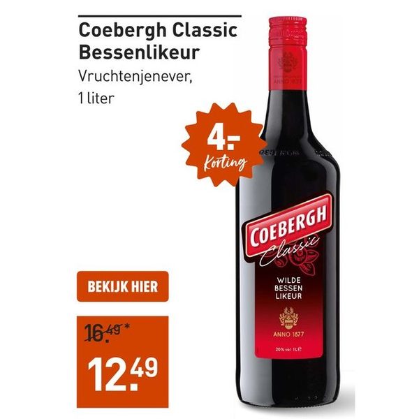 Coebergh Classic Bessenlikeur