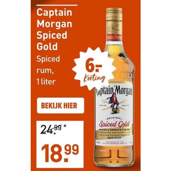 Captain Morgan Spiced Gold