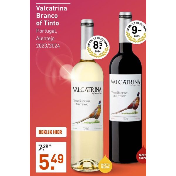 Valcatrina Branco of Tinto
