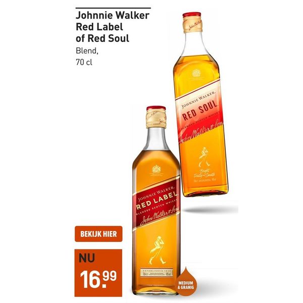Johnnie Walker Red Label of Red Soul