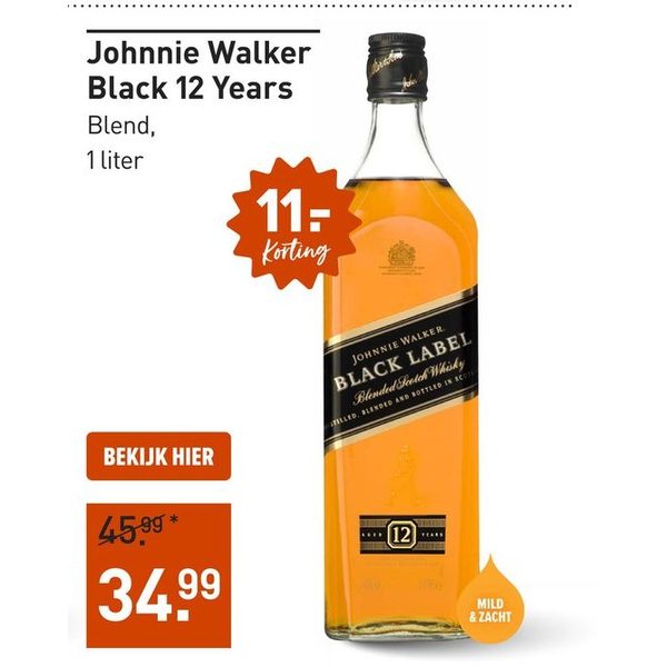 Johnnie Walker Black Label 12 Years