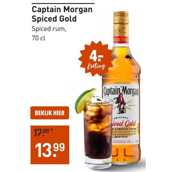 Captain Morgan Spiced Gold