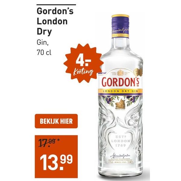 Gordon's London Dry Gin