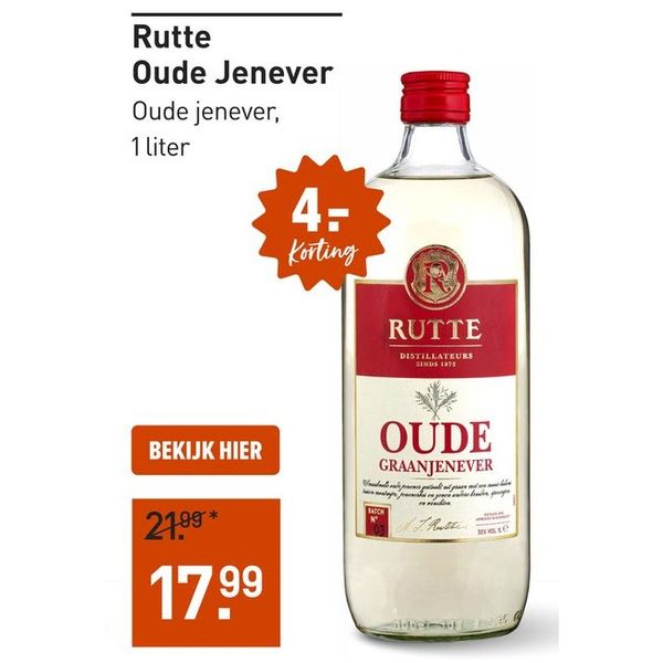 Rutte Oude Jenever