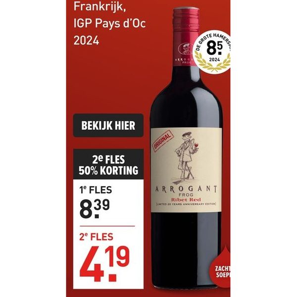 Arrogant Frog Ribet Red Cabernet Sauvignon Merlot