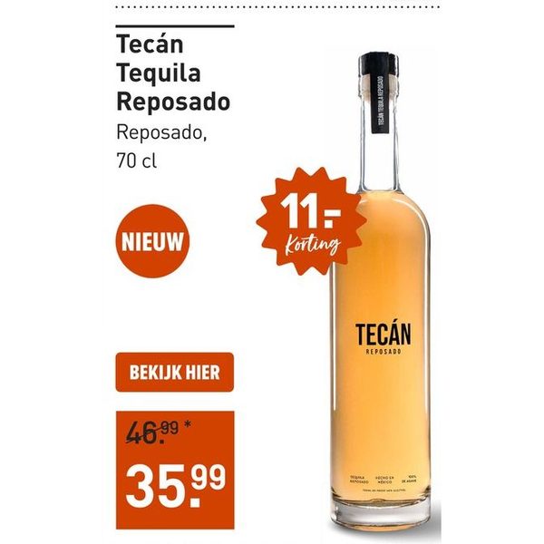 Tecán Tequila Reposado