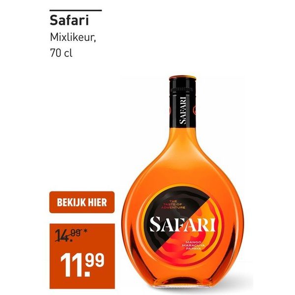 Safari Mixlikeur