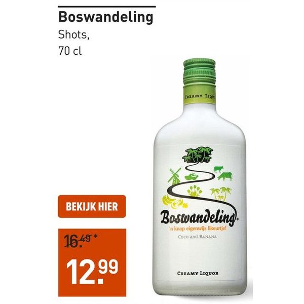 Boswandeling Creamy Liquor