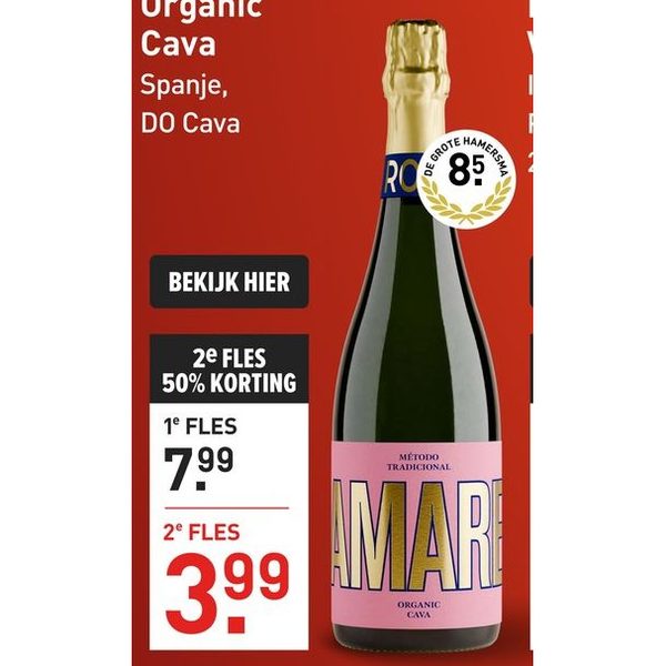 Amare Rosé Organic Cava