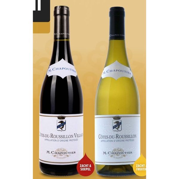Chapoutier Roussillon rouge of blanc