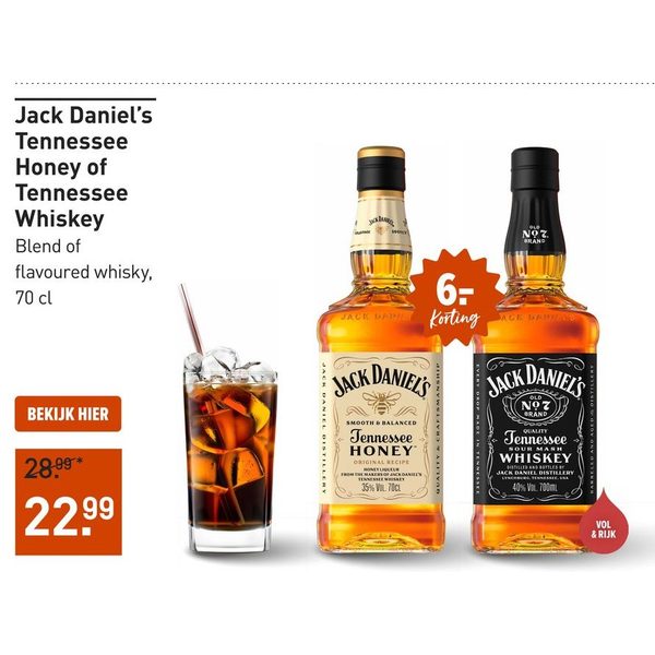 Jack Daniel's Tennessee Honey / Whiskey