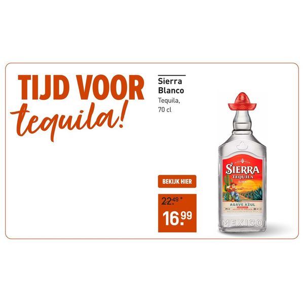 Sierra Blanco Tequila
