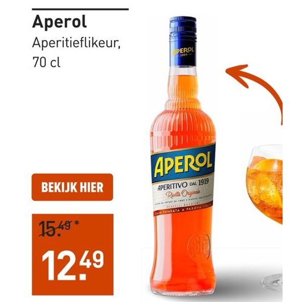 Aperol Aperitieflikeur