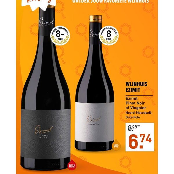 Ezimit Pinot Noir of Viognier