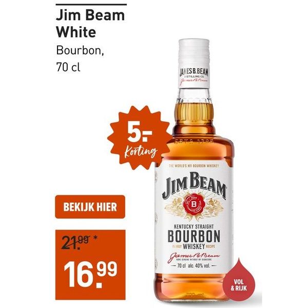 Jim Beam White Bourbon