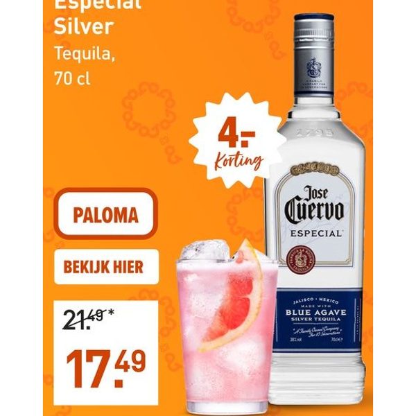 Jose Cuervo Especial Silver