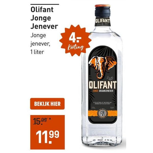 Olifant Jonge Jenever
