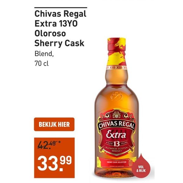 Chivas Regal Extra 13YO Oloroso Sherry Cask