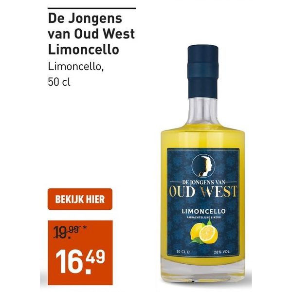 De Jongens van Oud West Limoncello