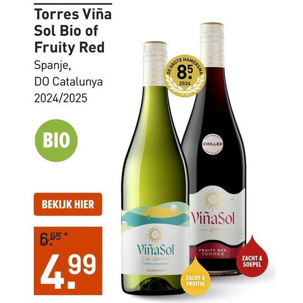 Torres Viña Sol Bio of Fruity Red