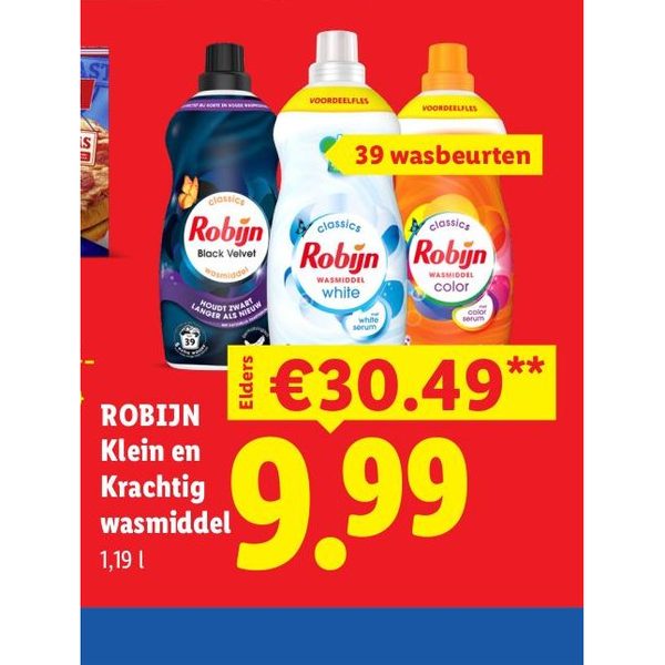 Robijn wasmiddel