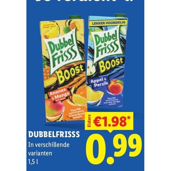 DubbelFriss Boost