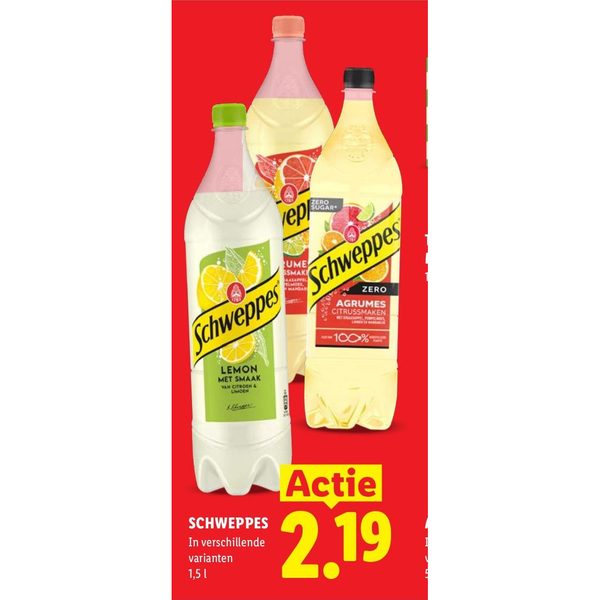 Schweppes frisdrank