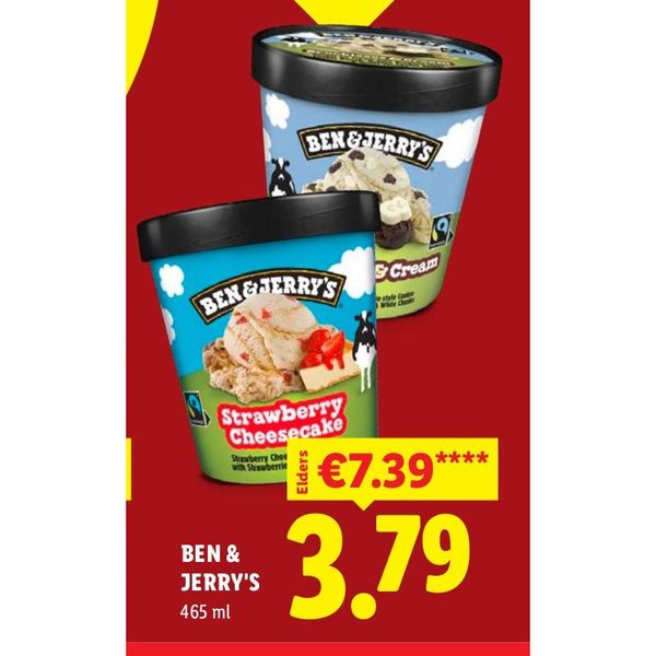 Ben & Jerry's ijs