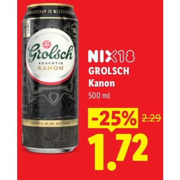 Grolsch Kanon