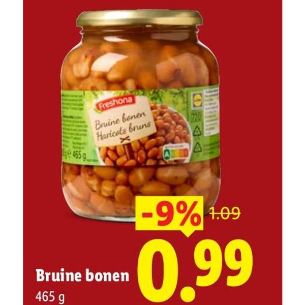 Bruine bonen