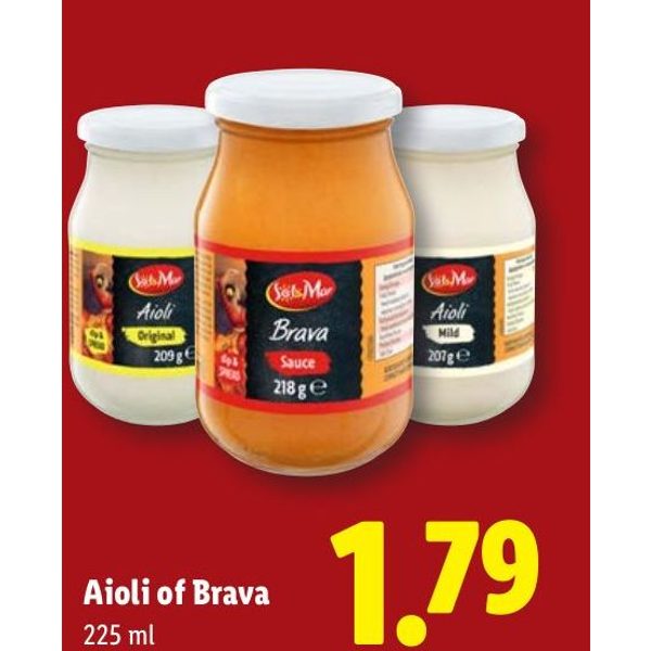 Aioli of Brava saus