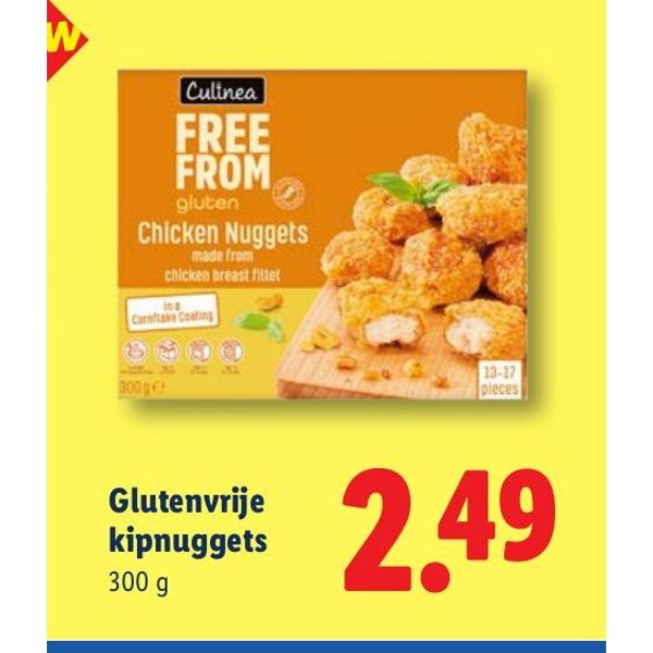 Glutenvrije kipnuggets