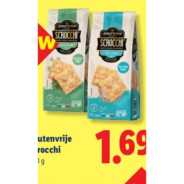 Glutenvrije scrocchi