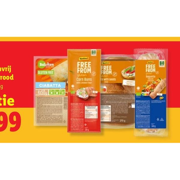 Glutenvrij (bio) brood