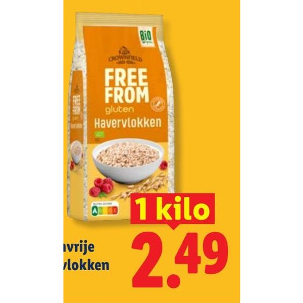 Bio glutenvrije havervlokken