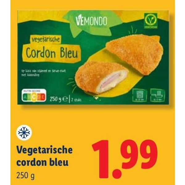 Vemondo Vegetarische Cordon Bleu