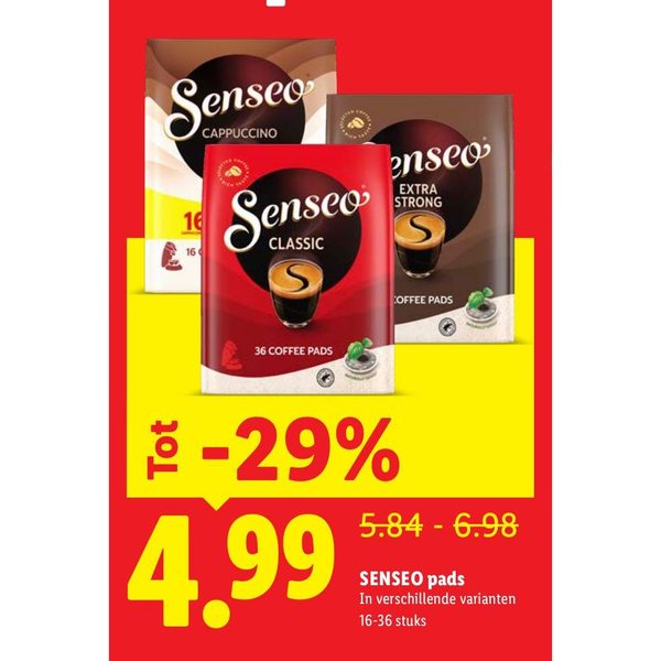 Senseo koffiepads