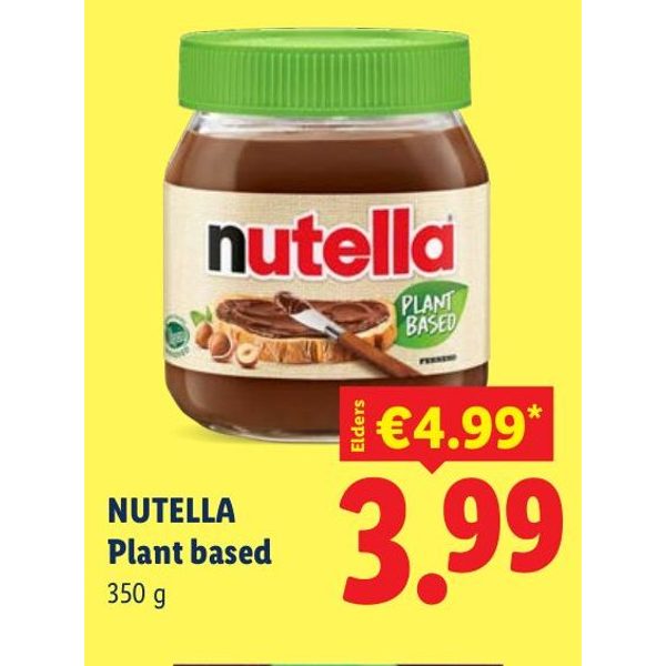 NUTELLA Plant based
