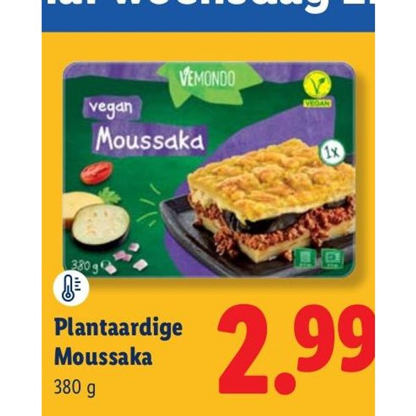 Plantaardige Moussaka