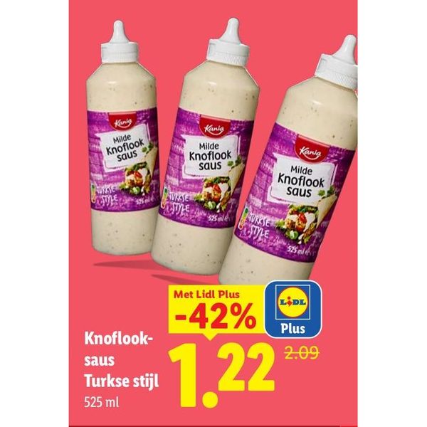 Knoflooksaus Turkse stijl