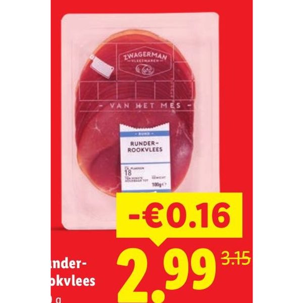 Runder-rookvlees