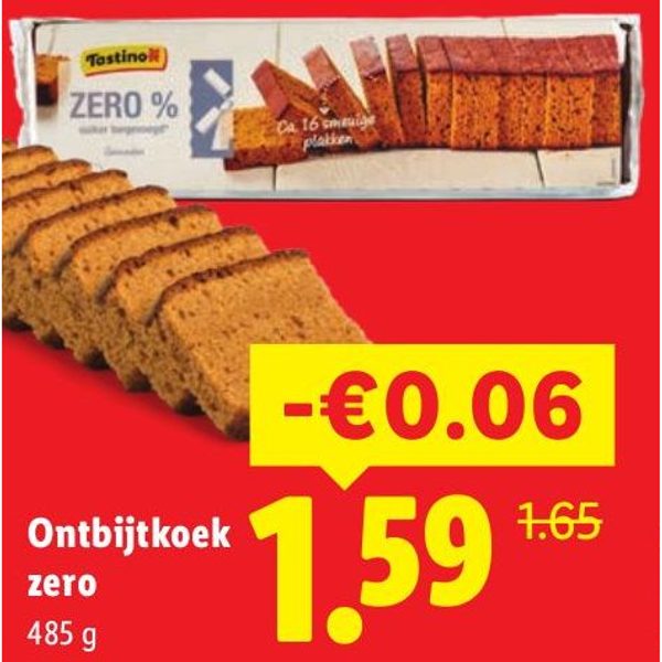 Ontbijtkoek zero