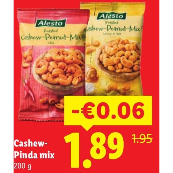 Cashew-Pinda mix