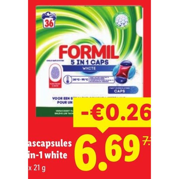 wasmiddel folder aanbieding