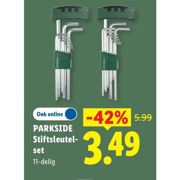 PARKSIDE Stiftsleutelset