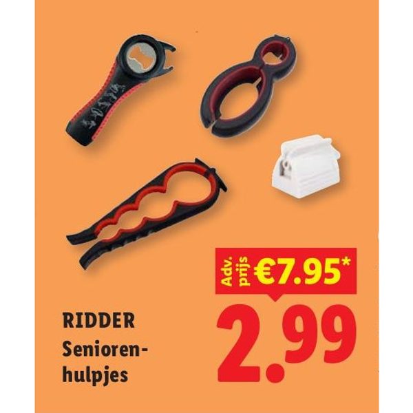 RIDDER Senioren-hulpjes