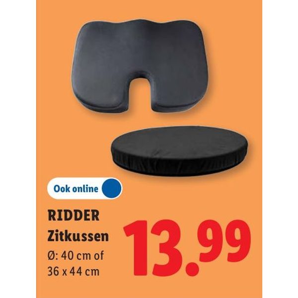 RIDDER Zitkussen