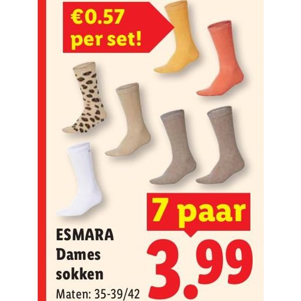 ESMARA Dames sokken