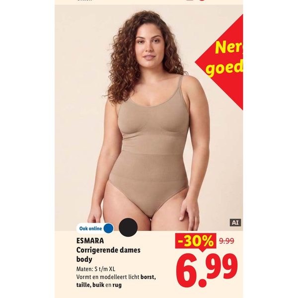 Esmara Corrigerende dames body